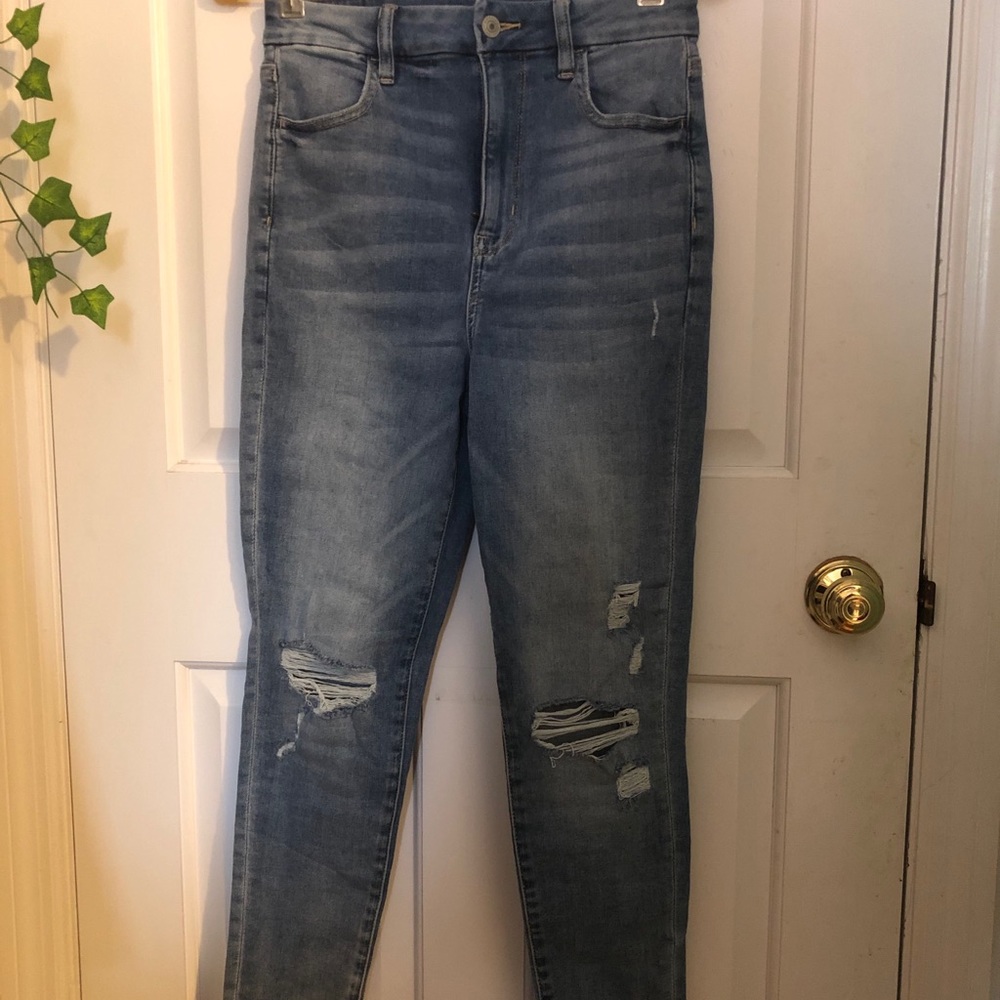 NWT american eagle jeans curvy high waisted